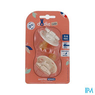 Dodie Fopspeen Rubber 0-6m Gaia Korrel Zand 2