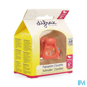 Difrax Fopspeen Sil Dental+ring 6m+ 800