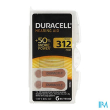 Afbeelding in Gallery-weergave laden, Duracell Easytab Hoorbatterij Da312 6 Bruin
