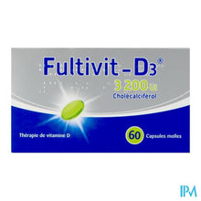 Afbeelding in Gallery-weergave laden, Fultivit-D3  3200Ie Caps Zacht 60
