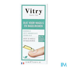 Afbeelding in Gallery-weergave laden, Vitry Natuurlijke Olie Nagels & Nagelriem 10ml
