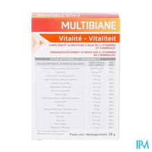 Load image into Gallery viewer, Multibiane Vitaliteit V-caps 30
