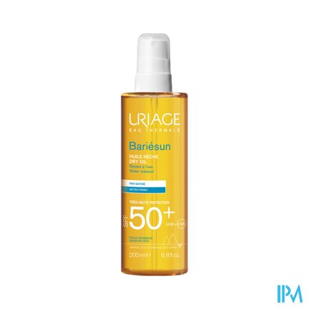 Uriage Bariesun Droge Olie Ip50+ Z/alc Gev.h 200ml