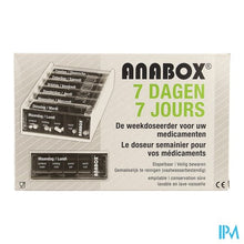 Load image into Gallery viewer, Anabox Pilbox 7 Dagen Wit Nl/fr
