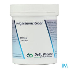 Afbeelding in Gallery-weergave laden, mg Citraat V-caps 100 1000mg Deba
