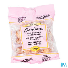 Afbeelding in Gallery-weergave laden, Melapi Bonbons Gember-honing 100g Revogan

