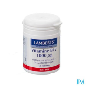 Lamberts Vitamine B12 1000mcg Tabl 60