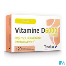 Afbeelding in Gallery-weergave laden, Vitamine D6000 Trenker Comp 120
