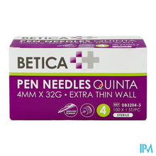 Afbeelding in Gallery-weergave laden, Betica Pen Needles Quinta 4mmx32g 100
