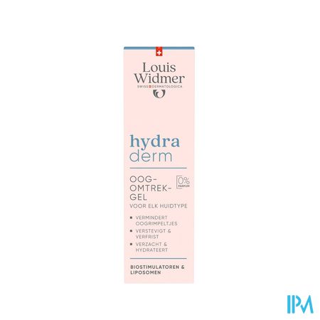 Widmer Hydraderm Oogomtrekgel Zonder Parfum 15ml