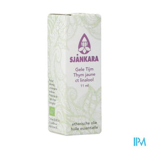 Sjankara Gele Tijm Ct Linalool Ess. Olie Bio 11ml