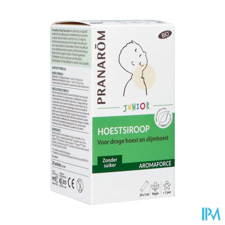 Aromaforce Kind Hoestsir. Dm Zakje 20x5ml Pranarom