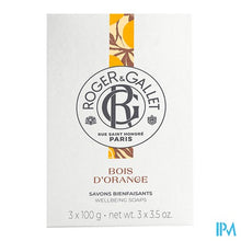 Load image into Gallery viewer, Roger&gallet Bois Orange Doos 3 Zepen 100g
