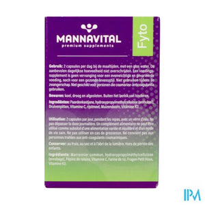 Mannavital Venoton V-caps 60