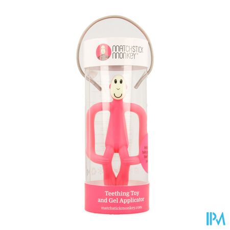 Matchstick Monkey Bijtring Roze