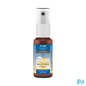 Bachbloesem Bio N39 Noodgevallen Nacht Spray 20ml