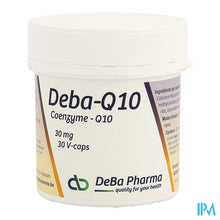 Afbeelding in Gallery-weergave laden, Coenzyme Q10 Caps 30x30mg Deba
