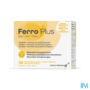 Natural Energy - Ferro Plus Caps 30