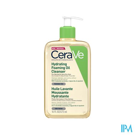 Cerave Hydraterende Schuimend Reinigingsolie 473ml