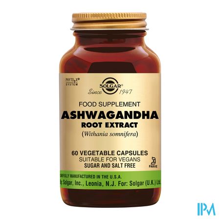 Solgar Ashwagandha Root Extract V-caps 60