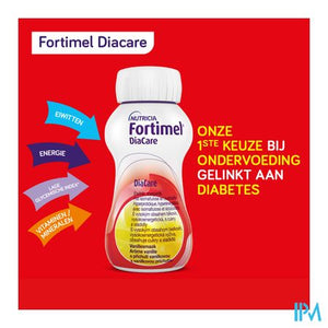 Fortimel DiaCare aardbeiensmaak 4x200ml