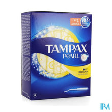 Load image into Gallery viewer, Tampax Pearl Regular 18
