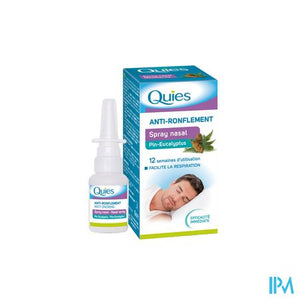 Quies A/snurken Den-eucalyptus Neusspray 15ml