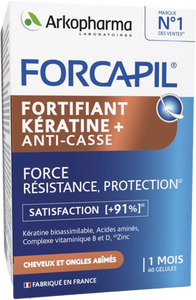 Forcapil Keratine+ Caps 60