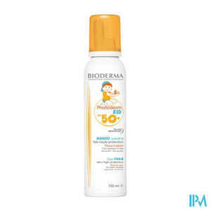 Bioderma Photoderm Kid Ip50+ Zonneschuim 150ml