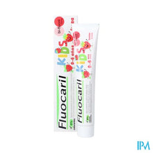 Afbeelding in Gallery-weergave laden, Fluocaril Tandpasta Kids Aardbei 0-6j 75ml
