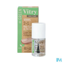 Load image into Gallery viewer, Nagellak Be Green 2&1 Base & Top Coat 10ml
