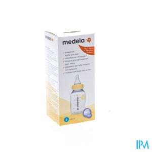 Medela Fles Moedermelk Plast Met Speen Slow Flow