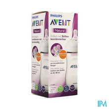Afbeelding in Gallery-weergave laden, Philips Avent Natural 2.0 Zuigfles 260ml SCF033/17
