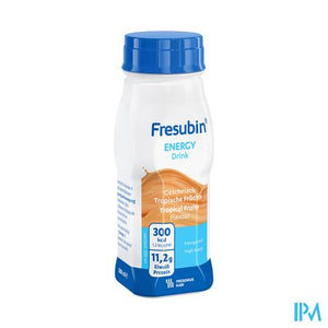 Fresubin Energy Drink 200ml Fruits Tropicaux/tropische Vruchten