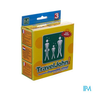 Travel John Urinaal 3x800ml