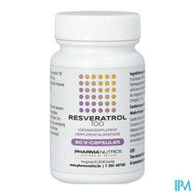 Afbeelding in Gallery-weergave laden, Resveratrol 100 Forte V-caps 60 Pharmanutrics
