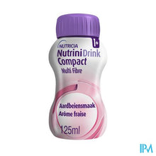 Afbeelding in Gallery-weergave laden, Nutrinidrink Compact Multi Fibre Aardbei 4x125ml
