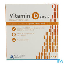 Afbeelding in Gallery-weergave laden, Astel Vitamin D 2000iu Caps 90
