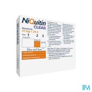 Niquitin Clear Patches 21 X 14mg