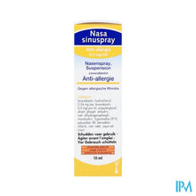 Afbeelding in Gallery-weergave laden, Nasasinuspray A/allerg.0,5mg/ml Neusspr.susp.10ml
