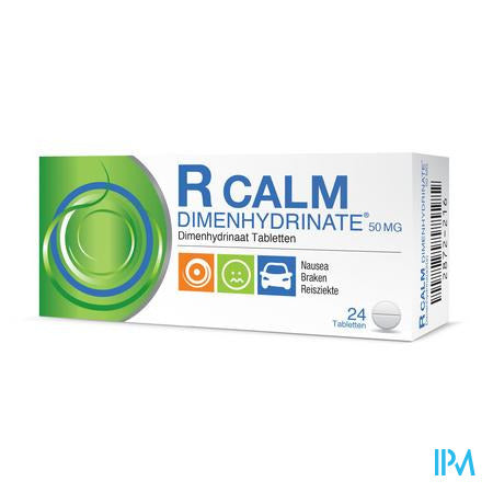 R Calm Dimenhydrinate Tabl 24