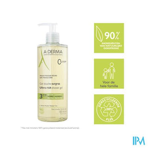 Aderma Douchegel Overvet 500ml