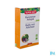 Superdiet Rammenas-artisjok Bio Amp 20x15ml