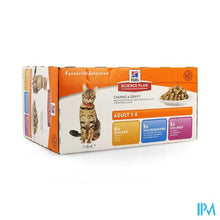 Afbeelding in Gallery-weergave laden, Hills Sc.plan Feline Adult Multip. Classic 12x85g
