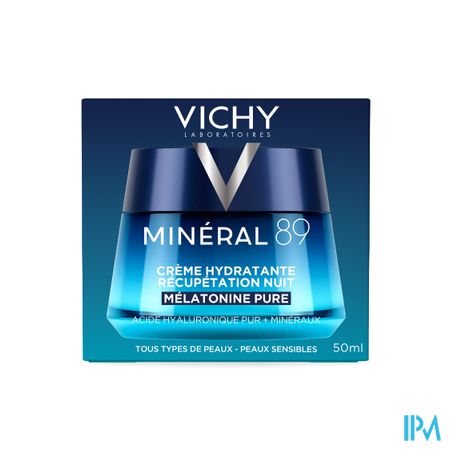 Vichy Mineral 89 Hydra Herstellende Nacht Cr 50ml