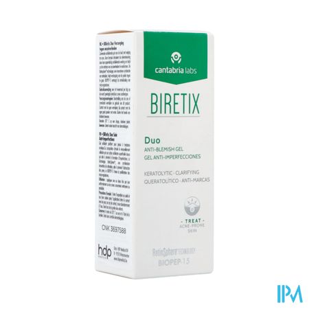 Biretix Duo Gel Tube 30ml Nf