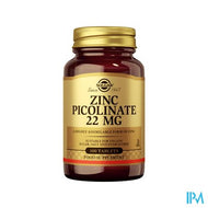 Solgar Zink Picolinaat Comp 100x22mg