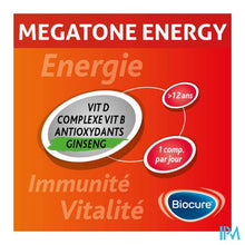 Afbeelding in Gallery-weergave laden, Biocure Megatone Energy La Tabl 30 Promo -5euro
