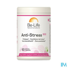 Load image into Gallery viewer, Anti Stress 600 Be Life Pot Caps 60
