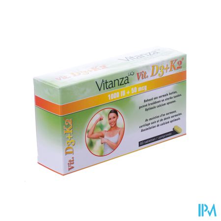 Vitanza Hq Vit D3 + K2 Tabl 60